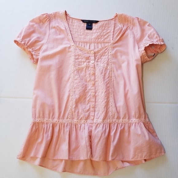 Marc by Marc Jacobs | Peplum Button down blouse - Picture 6 of 10